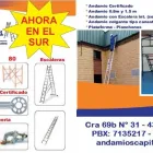 La imagen 2 de la Empresa ANDAMIOS CAPITAL Proveedor de materiales de construcción en Bogotá CUN