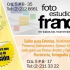 La imagen 4 de la Empresa FOTO FRANCO ESTUDIOS Recinto para eventos en Cartago VAC