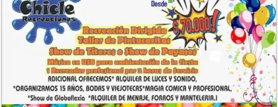 La imagen 2 de la Empresa CHICLE RECREACIONES Recinto para eventos en Bogotá DC