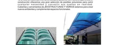 La imagen 2 de la Empresa JB ESTRUCTURAS Y VIDRIOS Proveedor de materiales de construcción en Soacha CUN
