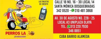 La imagen 4 de la Empresa PERROS LA 30 Restaurante de comida rápida en Dosquebradas RIS