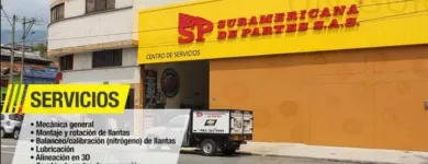 La imagen 3 de la Empresa SURAMERICANA DE PARTES S.A.S. Tienda de repuestos para automóviles en Medellín ANT