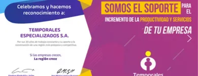 La imagen 4 de la Empresa TEMPORALES ESPECIALIZADOS S.A. Tienda de artículos de oficina en Cali VAC