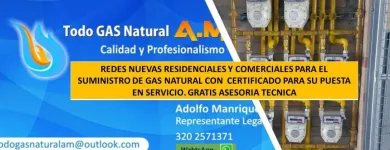 La imagen 5 de la Empresa TODO GAS NATURAL AM S.A.S. Proveedor de gas industrial en Cali VAC