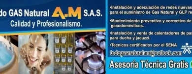 La imagen 6 de la Empresa TODO GAS NATURAL AM S.A.S. Proveedor de gas industrial en Cali VAC