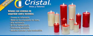 La imagen 9 de la Empresa VELAS Y VELONES CRISTAL S.A.S Tienda de cirios y velas en Medellín ANT