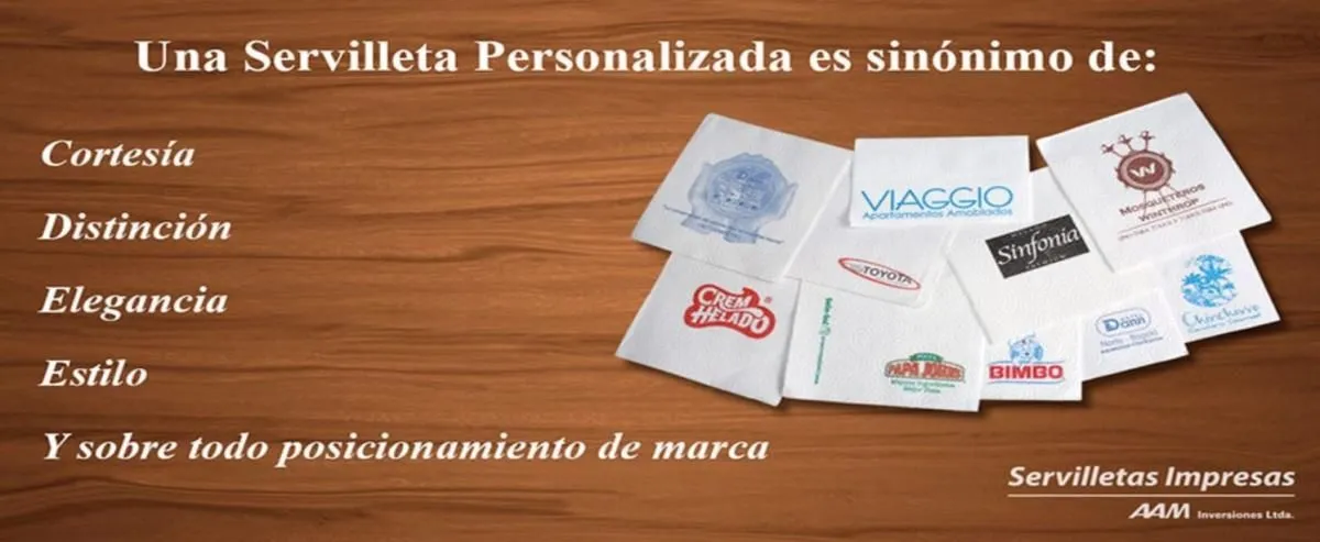 La imagen 4 de la Empresa SERVILLETAS IMPRESAS AAM INVERSIONES LTDA.