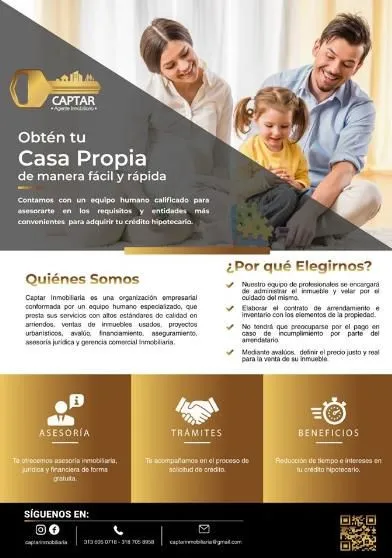 La imagen 4 de la Empresa CAPTAR INMOBILIARIA