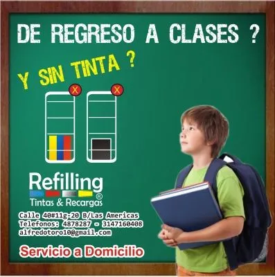 La imagen 2 de la Empresa REFILLING TINTAS & RECARGAS