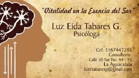 La imagen 10 de la Empresa PSICÓLOGA LUZ EIDA TABARES GARCÍA
