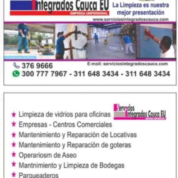 La imagen 1 de la Empresa S&C SERVICIOS INTEGRADOS CAUCA E.U.